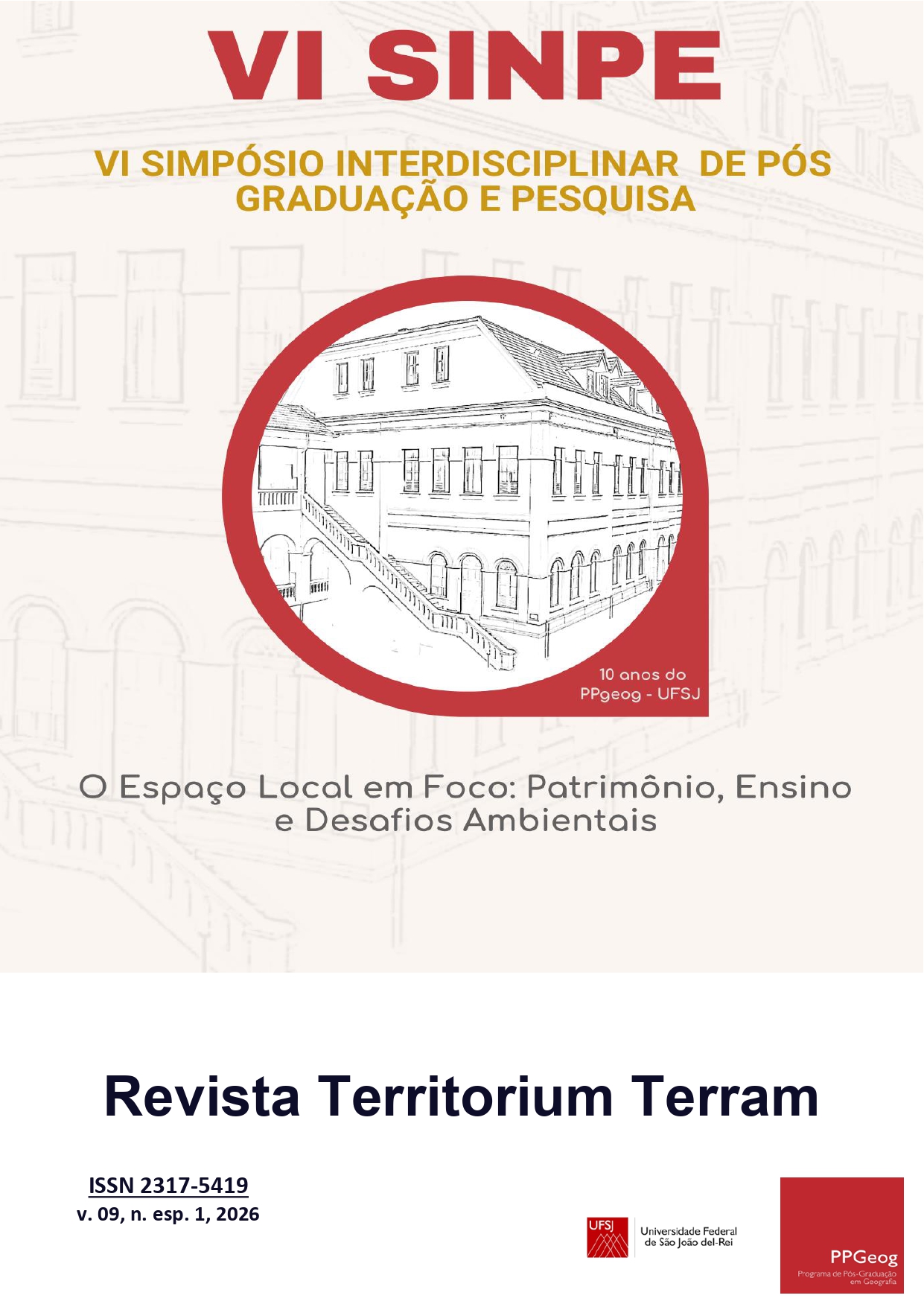 					Visualizar v. 9 n. esp. 1 (2026): Revista Territorium Terram
				